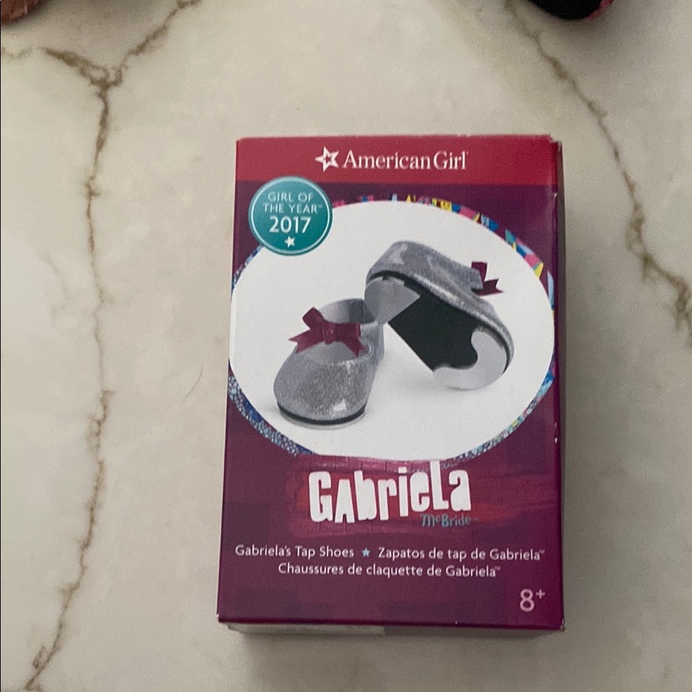 American Girl Gabriela Tap Shoes - Silver